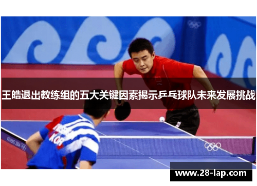 王皓退出教练组的五大关键因素揭示乒乓球队未来发展挑战