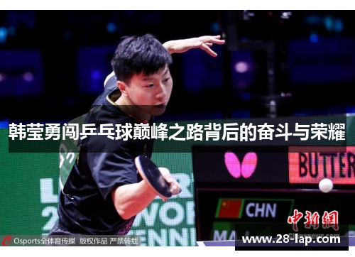 韩莹勇闯乒乓球巅峰之路背后的奋斗与荣耀